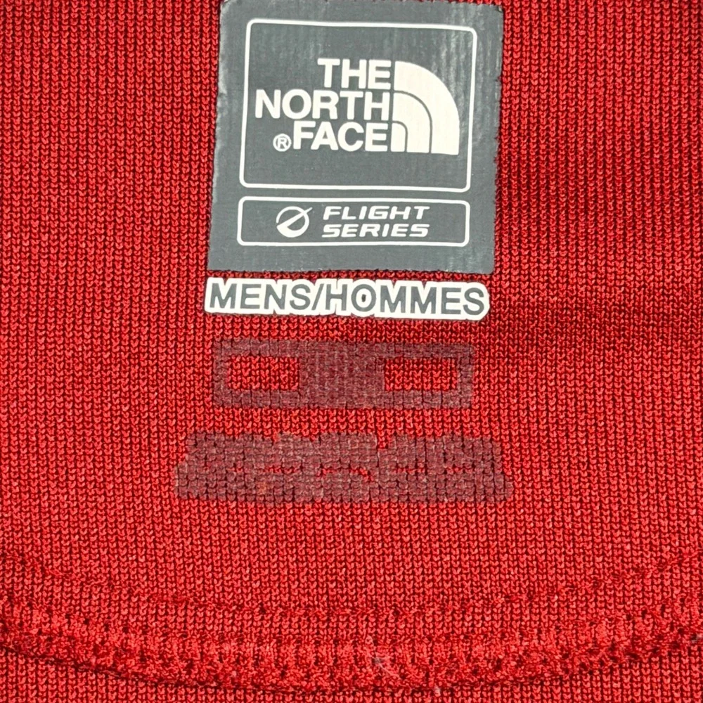 The North Face Flight Series Mens Red Quarter Zip Pullover Performance Top Large